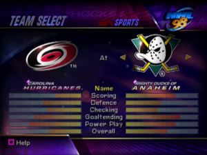 Кадры и скриншоты NHL 98