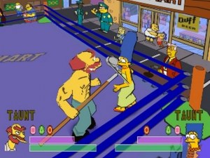 Кадры и скриншоты The Simpsons Wrestling