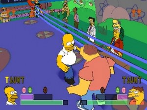 Кадры и скриншоты The Simpsons Wrestling