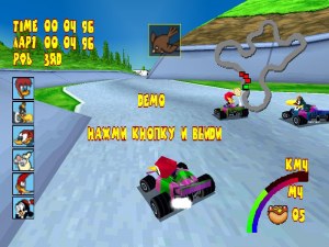 Кадры и скриншоты Woody Woodpecker Racing