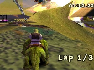 Кадры и скриншоты DreamWorks Shrek Smash n' Crash Racing
