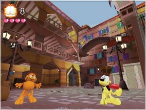 Кадры и скриншоты Garfield: Lasagna World Tour