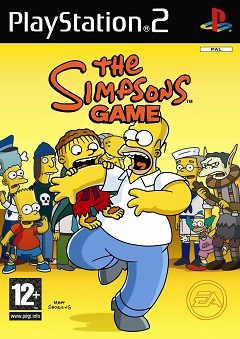 Постер The Simpsons Arcade Game
