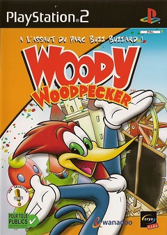 Постер Woody Woodpecker Racing