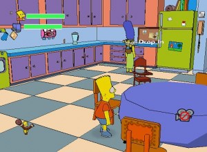 Кадры и скриншоты The Simpsons Game