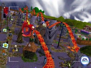 theme park world ps2 ultimate roller coaster