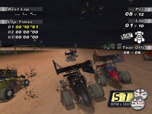 Кадры и скриншоты World of Outlaws: Sprint Cars 2002
