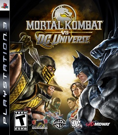 Постер Mortal Kombat vs. DC Universe