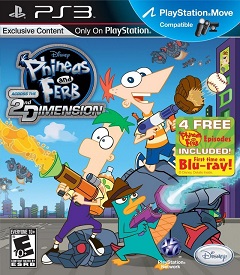 Постер Phineas and Ferb: Across the 2nd Dimension