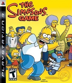 Постер The Simpsons Game