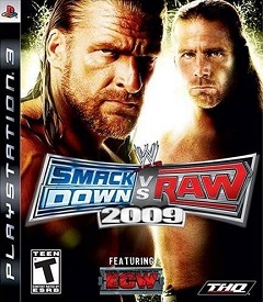 Постер WWE SmackDown vs. Raw 2009