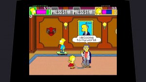 Кадры и скриншоты The Simpsons: Arcade Game