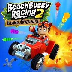 beach buggy race game circle animated gif