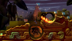 Кадры и скриншоты Worms Battlegrounds