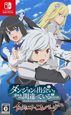 Постер Is It Wrong to Try to Pick Up Girls in a Dungeon? Familia Myth Infinite Combate