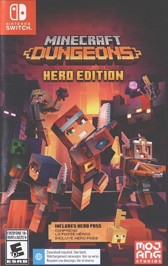 Постер Minecraft Dungeons