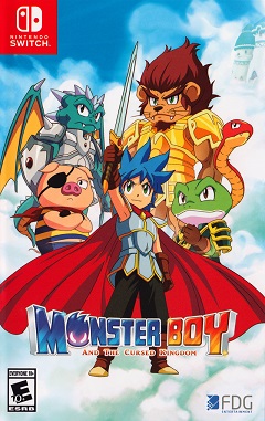 Постер Monster Boy and the Cursed Kingdom