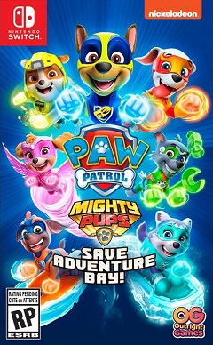 Постер PAW Patrol Mighty Pups Save Adventure Bay