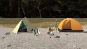 Кадры и скриншоты Laid-Back Camp -Virtual- Lake Motosu