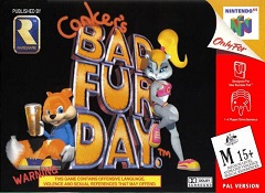 Постер Conker's Bad Fur Day
