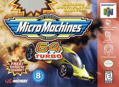 Постер Micro Machines 64 Turbo
