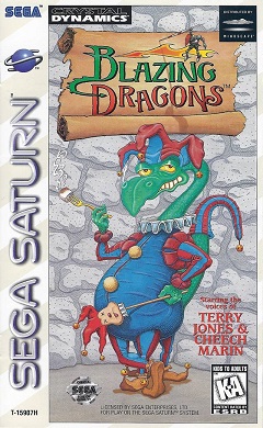 Постер Blazing Dragons