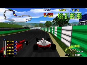 Кадры и скриншоты F1 Pole Position 64