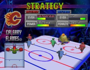 Кадры и скриншоты NHL Blades of Steel '99