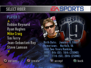 Кадры и скриншоты Supercross 2000