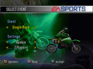 Кадры и скриншоты Supercross 2000