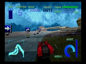 Кадры и скриншоты Cyber Speedway