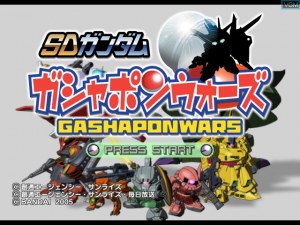 Кадры и скриншоты SD Gundam Gashapon Wars