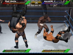Кадры и скриншоты WWE WrestleMania X8