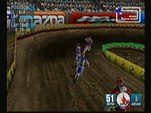 Кадры и скриншоты Jeremy McGrath Supercross 2000