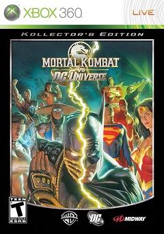 Постер Mortal Kombat vs. DC Universe