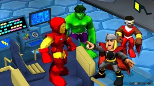 Кадры и скриншоты Marvel Super Hero Squad: Comic Combat