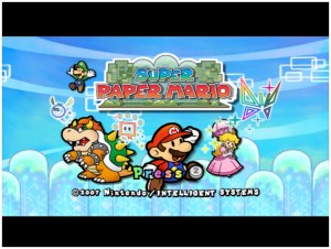 Кадры и скриншоты Super Paper Mario