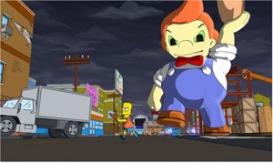 Кадры и скриншоты The Simpsons Game
