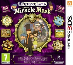 Постер Professor Layton and the Miracle Mask