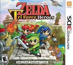 Постер The Legend of Zelda: Tri Force Heroes