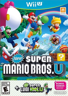 Постер New Super Mario Bros. U Deluxe