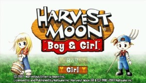 Кадры и скриншоты Harvest Moon: Boy & Girl
