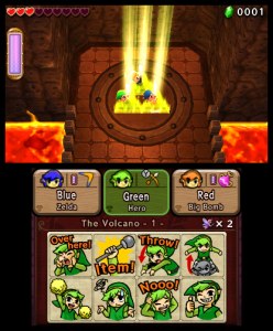 Кадры и скриншоты The Legend of Zelda: Tri Force Heroes