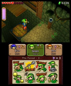 Кадры и скриншоты The Legend of Zelda: Tri Force Heroes