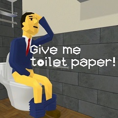 Постер Give me toilet paper!