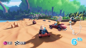 Кадры и скриншоты Smurfs Kart