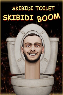 Постер Skibidi Toilet Skibidi Boom