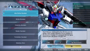Кадры и скриншоты Mobile Suit Gundam Seed Battle Destiny Remastered